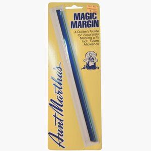 Aunt Marthas Magic Margin Quilting Guide Seam Allowance Tool Vintage NOS